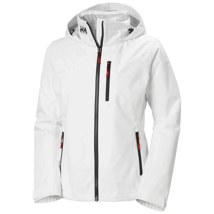 Wasserdichte Zwischenjacke mit Kapuze, Damen Helly Hansen Crew 2.0