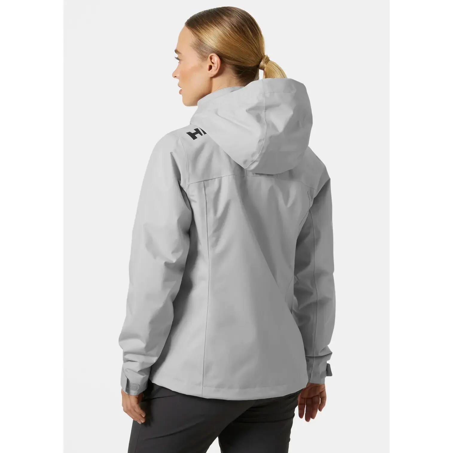 Veste imperméable intermédiaire à capuche femme Helly Hansen Crew 2.0 4/7