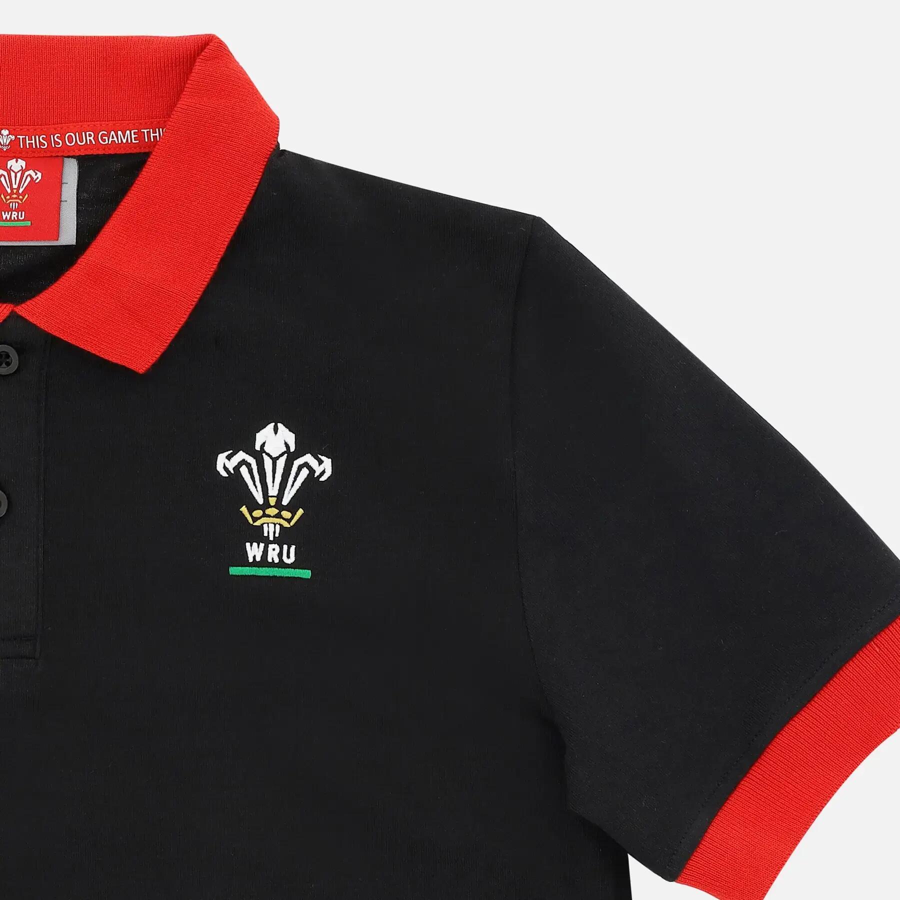 Polo infantil Gales Rugby XV Merch CA LF 3/3
