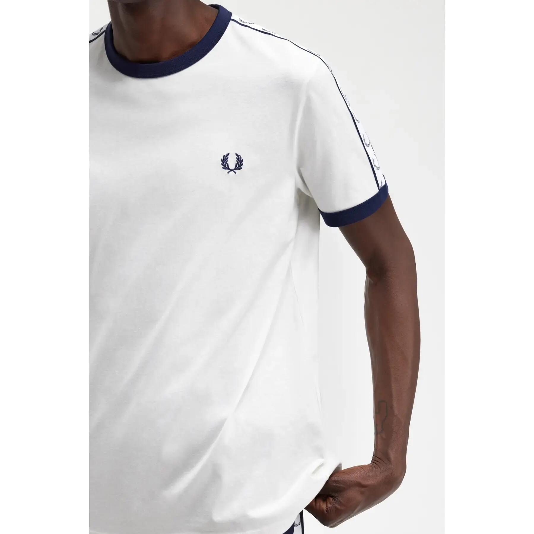 Sailing polo, shirts para Hombre Fred perry Ringer Blanco 6/7
