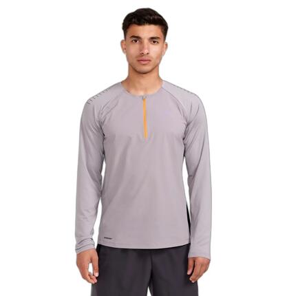 T-Shirt Craft Pro Trail Wind Homme manches longues gris