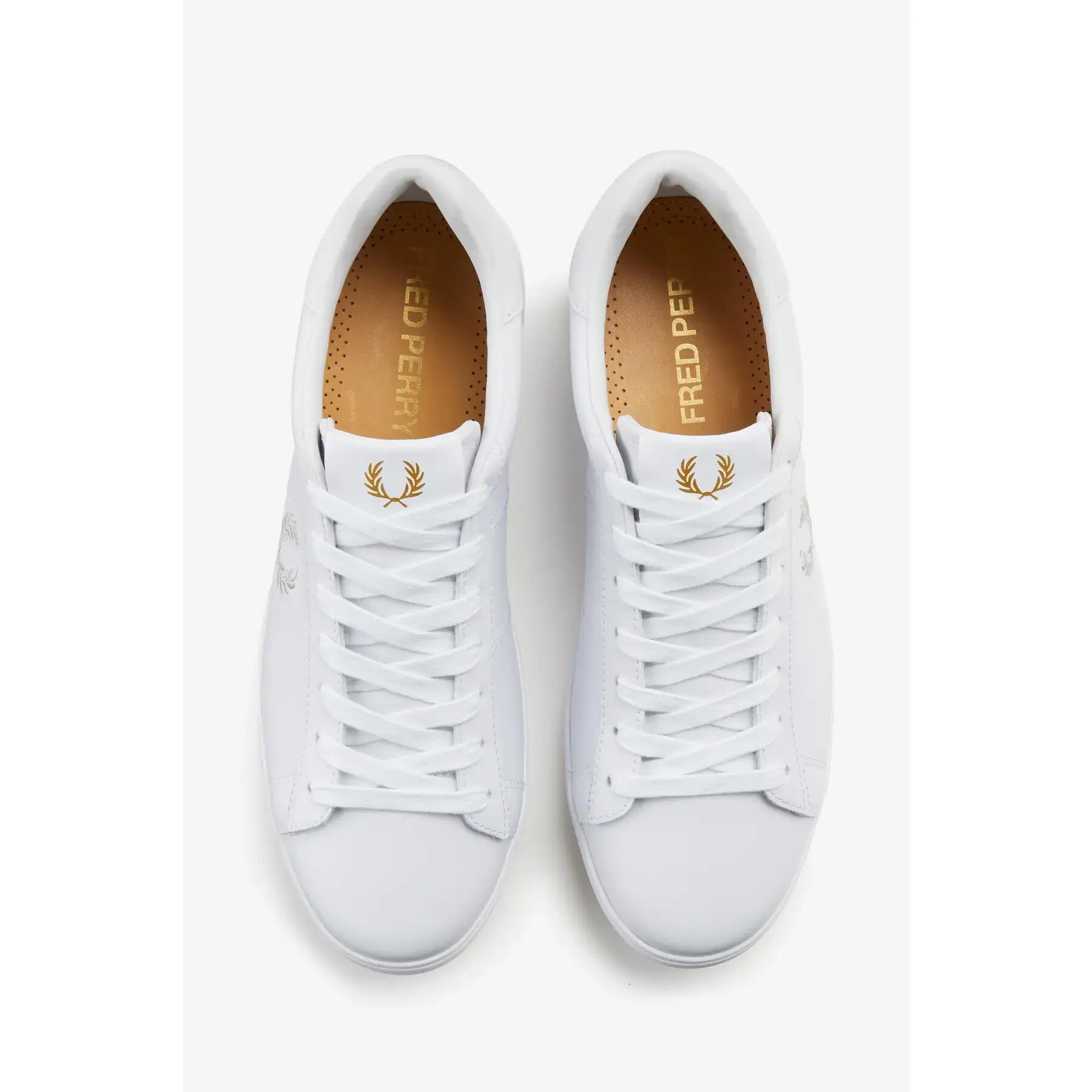 Trenerzy ze skóry Fred Perry Spencer 2/6