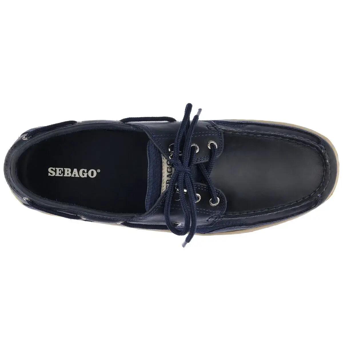 Mocassini in pelle oliata Sebago Clovehitch II FGL Waxed 4/5