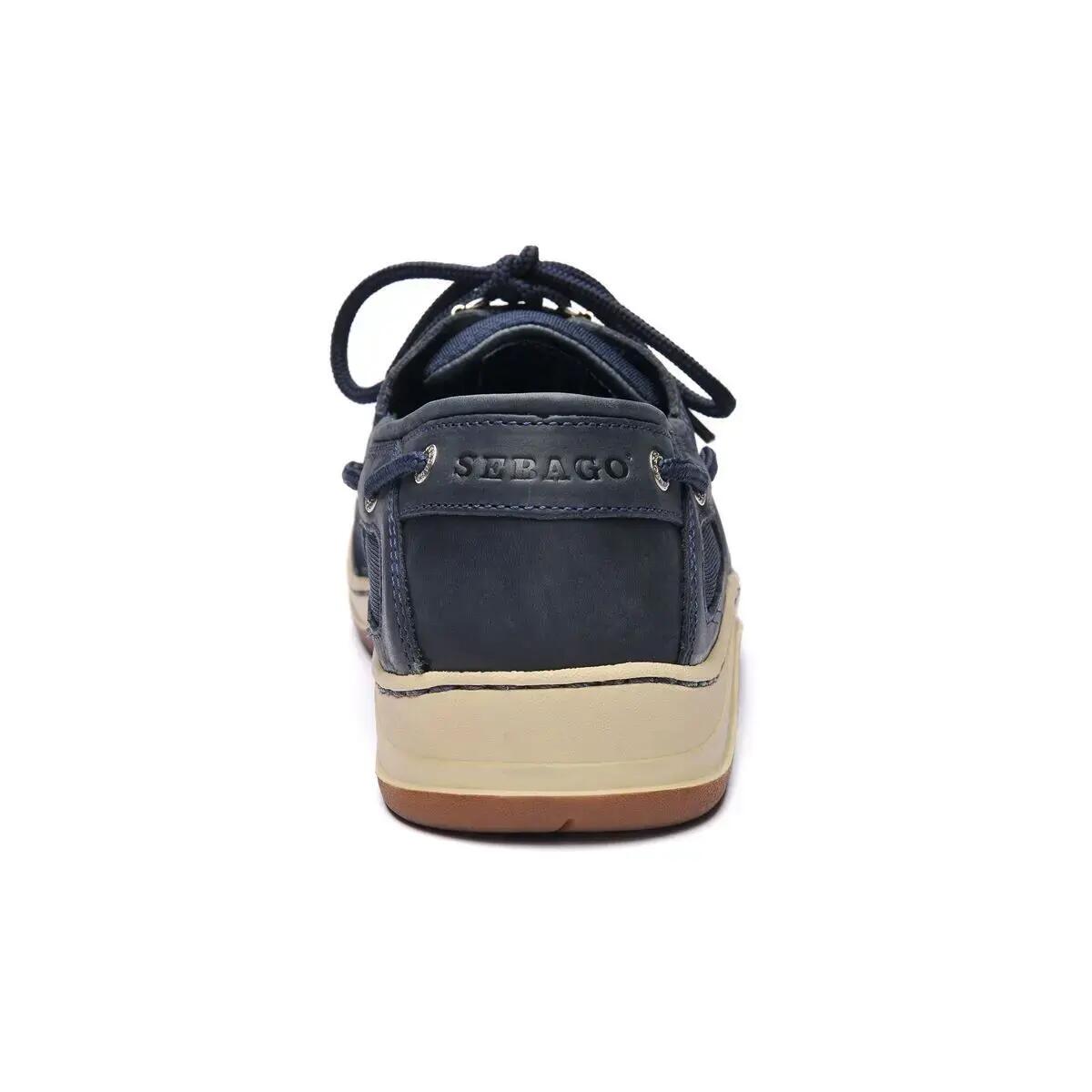 Mocassini in pelle oliata Sebago Clovehitch II FGL Waxed 3/5