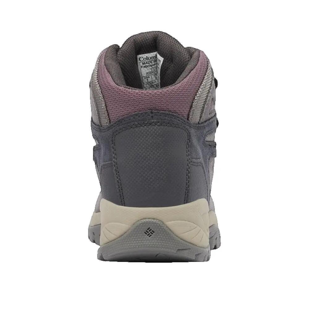 Chaussures de randonnée Columbia Newton Ridge Plus Waterproof Amped Grise/Rose 3/3