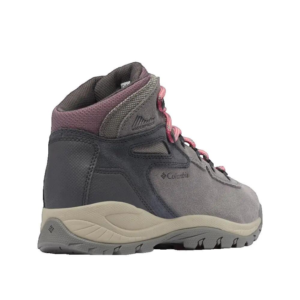 Chaussures de randonnée Columbia Newton Ridge Plus Waterproof Amped Grise/Rose 2/3