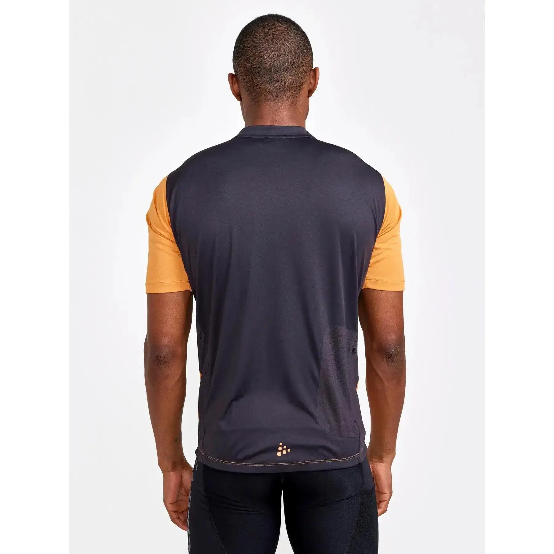 Jersey Craft Core Essence manga curta laranja/preto 4/5
