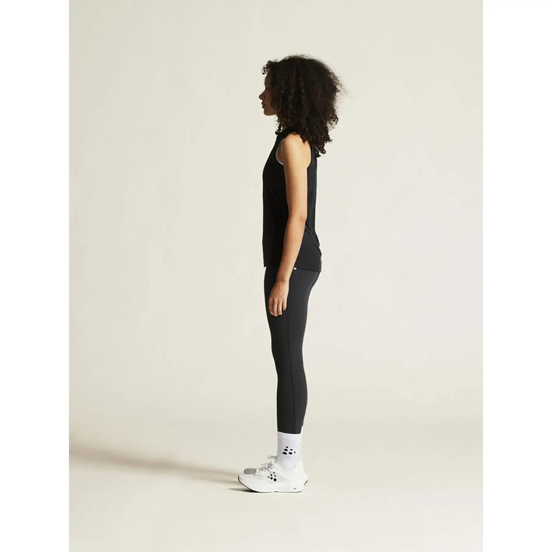 Singlet - Sport - Dames - Rush2.0 - Racerback gerecycled - Zwart 7/12