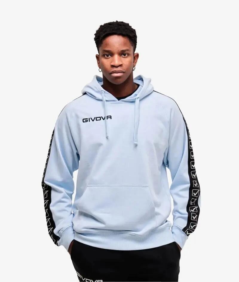 Sweatshirt à capuche avec bande Givova 2/4