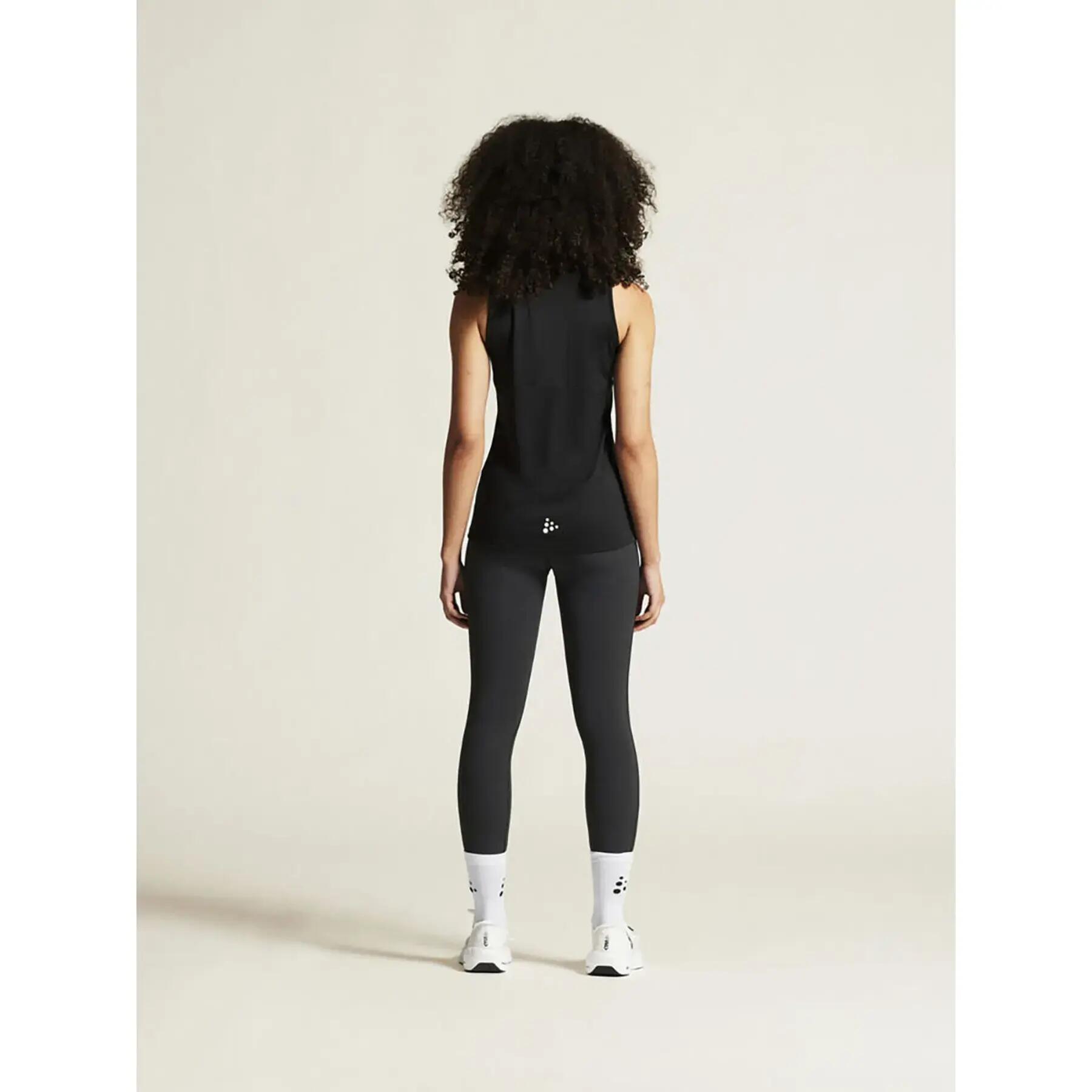 Singlet - Sport - Dames - Rush2.0 - Racerback gerecycled - Zwart 5/12