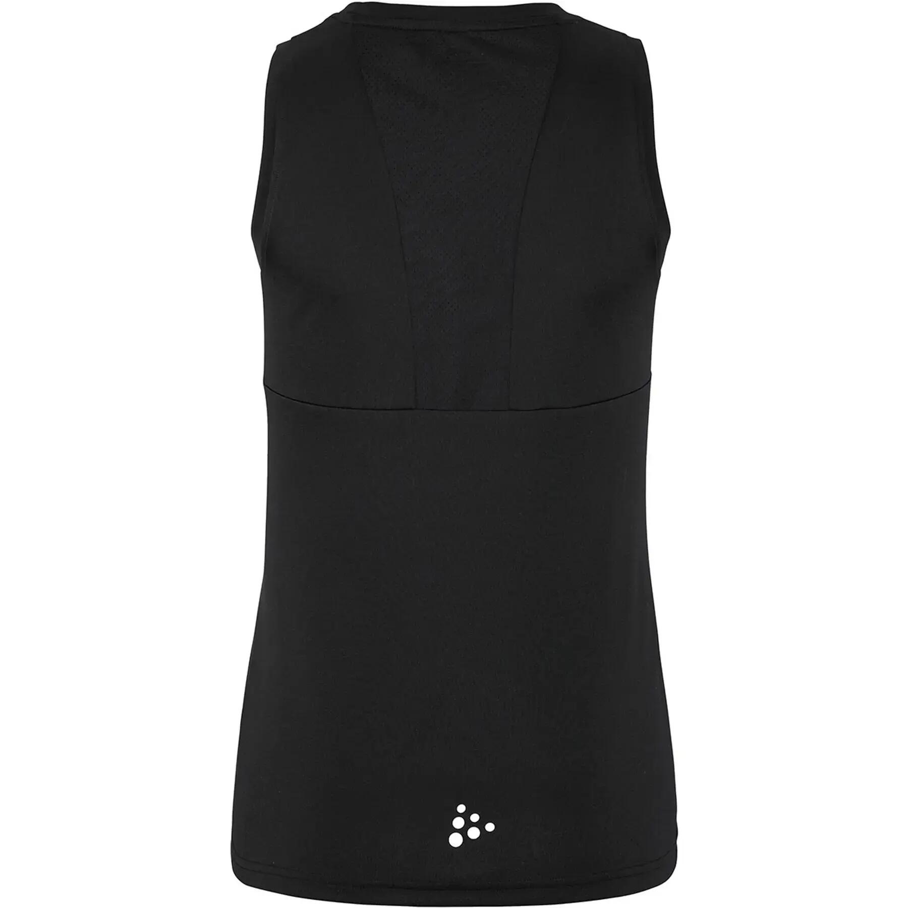Singlet - Sport - Dames - Rush2.0 - Racerback gerecycled - Zwart 4/12