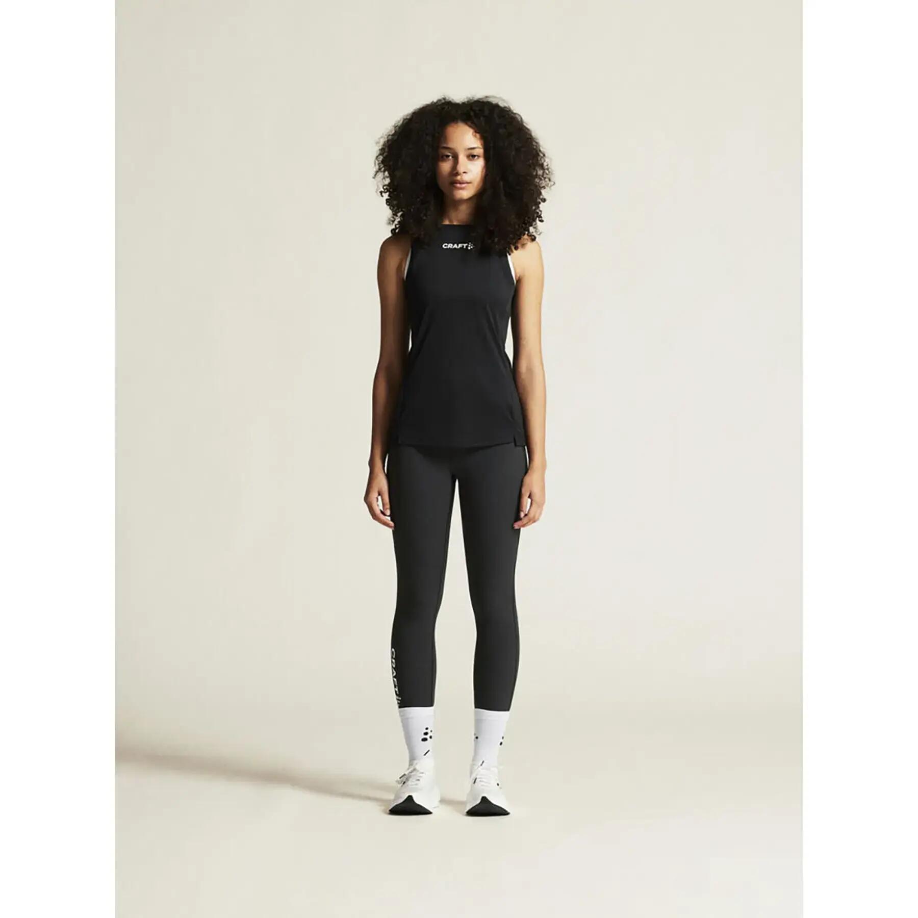 Singlet - Sport - Dames - Rush2.0 - Racerback gerecycled - Zwart 3/12