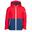 Kinder Regenjacke Haugesund Hellrot / Blau