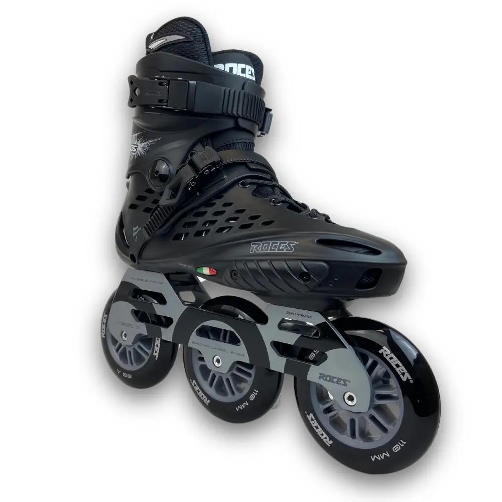 X35 TIF 3x110 - Inline Fitness Skates en - Black ilver 2/7