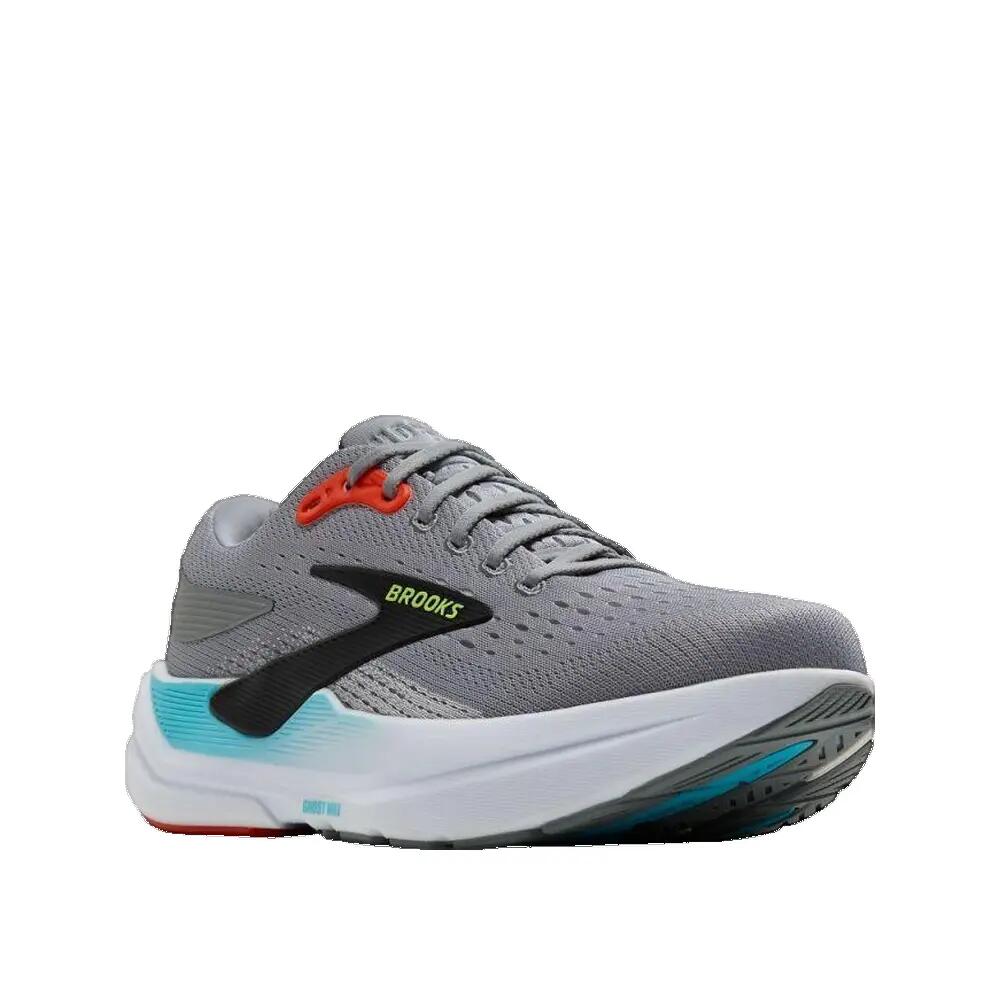 Hardloopschoenen Brooks Ghost Max 3 Grijs/Antarctica/Rood 2/2