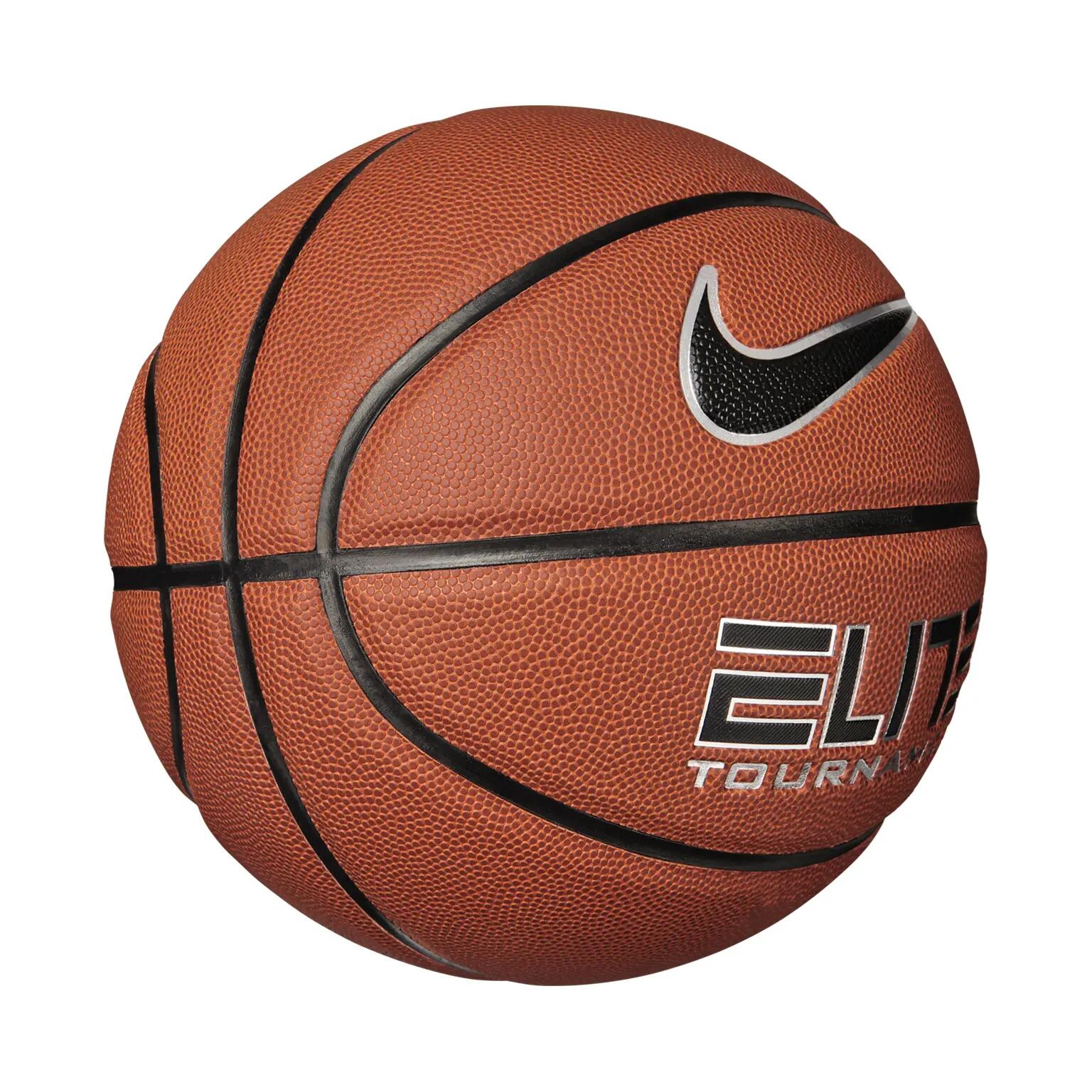 Ballon De Basket Motif/style 8 Panneaux ELITE TOURNAMENT (Orange) Taille 7 3/3