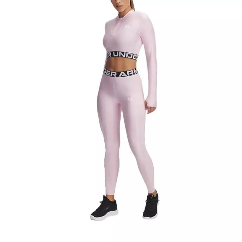 Leggings Under Armour HeatGear Rib para Mulher 4/4