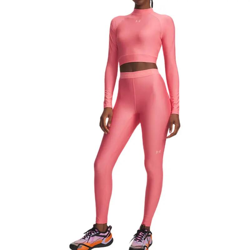Legging UA HeatGear® para mujer Under Armour Rosa suave 4/6