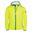 Kinder Fleece Jacke Sogndal Limegelb/Petrolblau