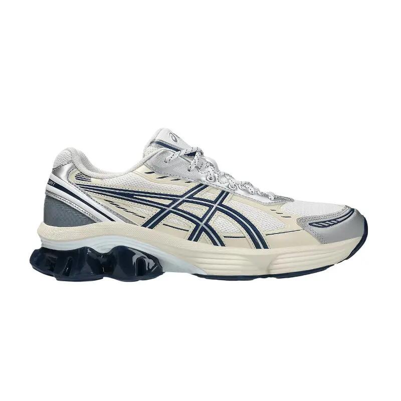 Chaussures ASICS Gel-Kinetic Fluent Blanc/Independence Blue 2/7