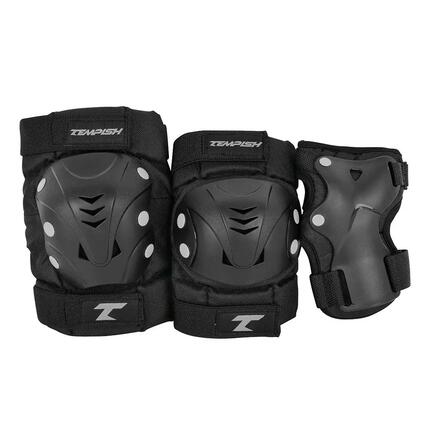 Taky - Protections de patinage ot de 3 - Adultes - Noir