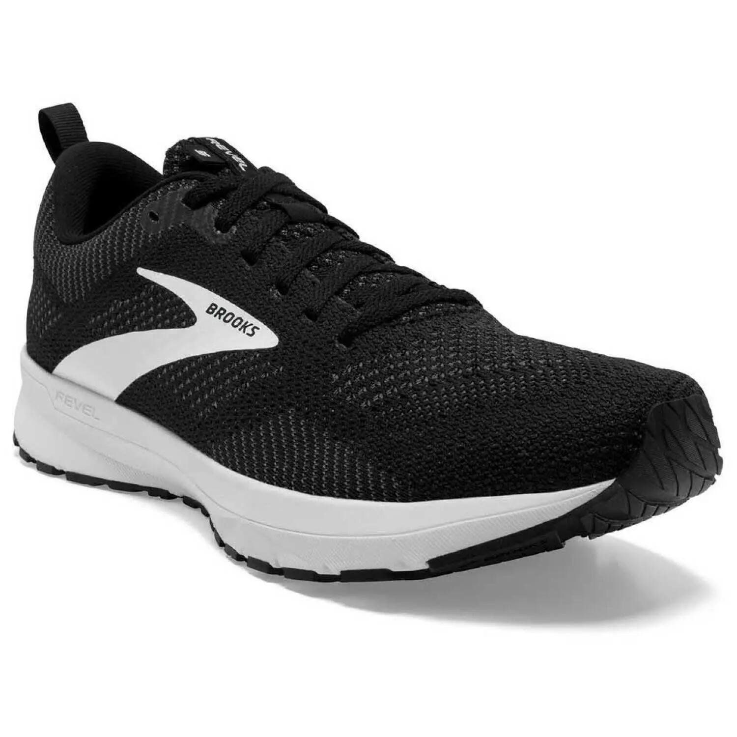 Sapatos de corrida Brooks Revel 5 Preto/Cinza/Branco 2/2