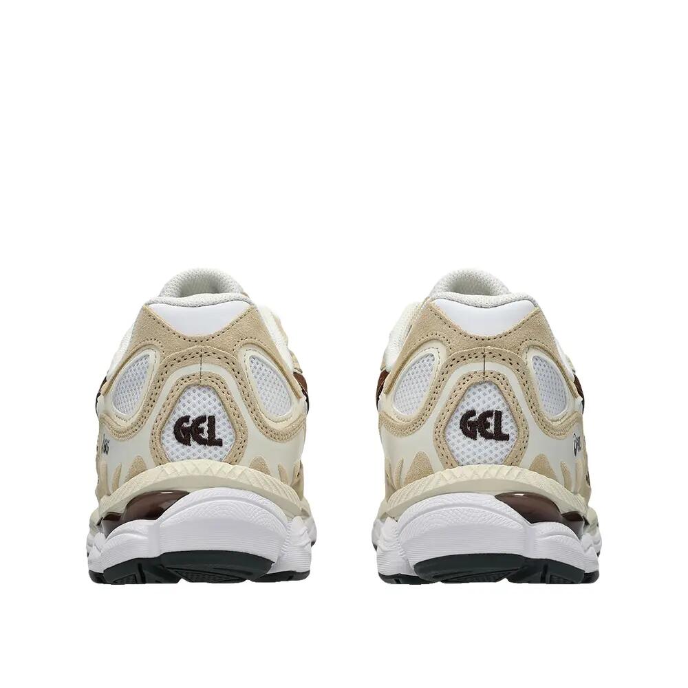 Zapatos ASICS Gel-NYC Blanc/Café rôti 6/6