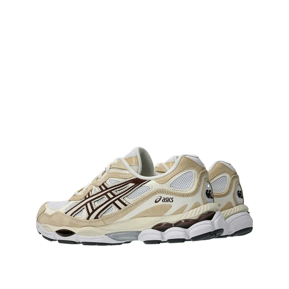 Zapatos ASICS Gel-NYC Blanc/Café rôti 4/6