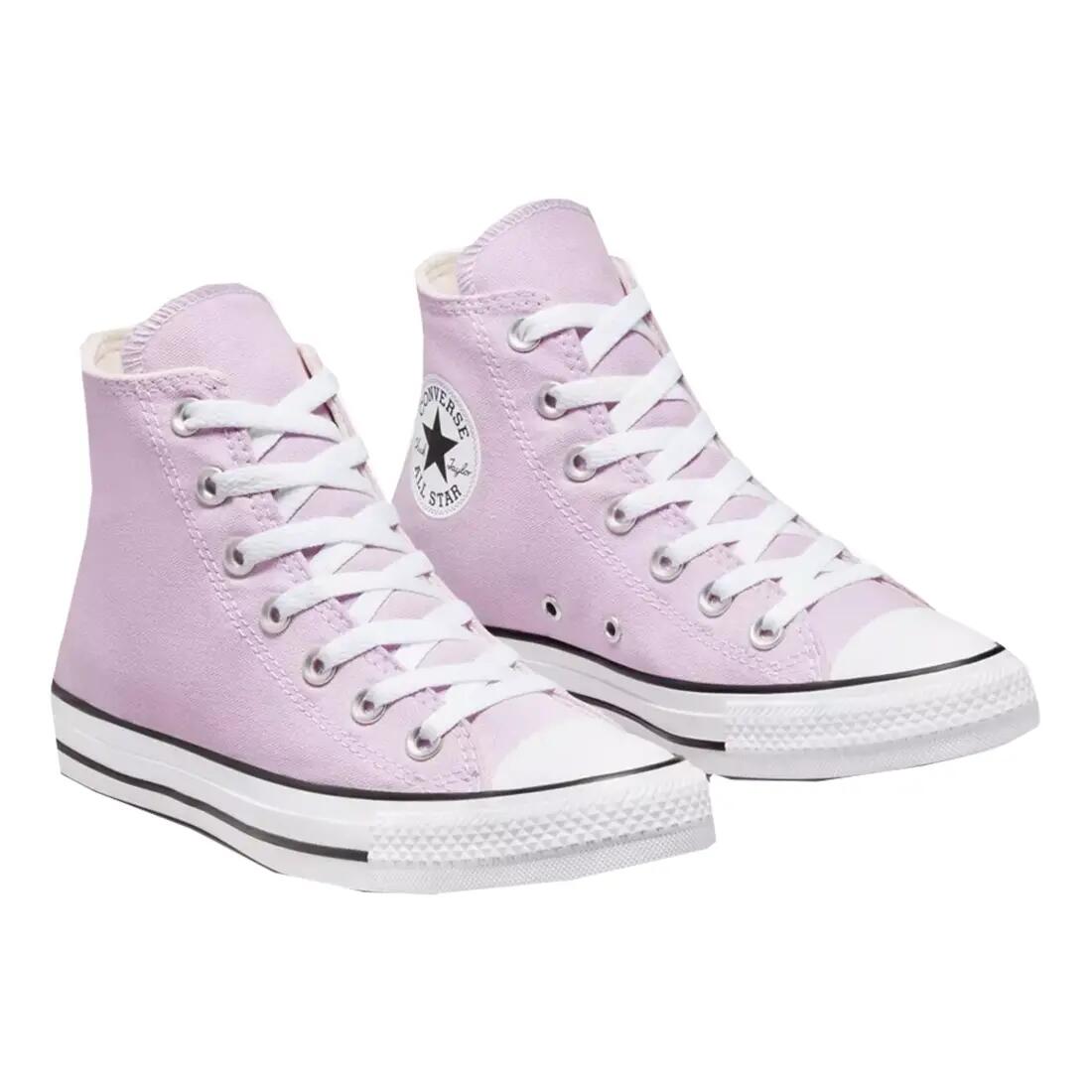 Chaussures Converse Chuck Taylor All Star Hi Violet 4/4