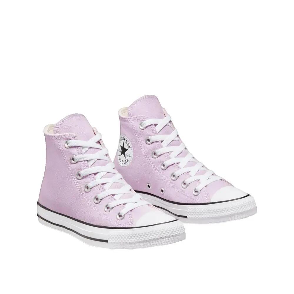 Chaussures Converse Chuck Taylor All Star Hi Violet 3/4