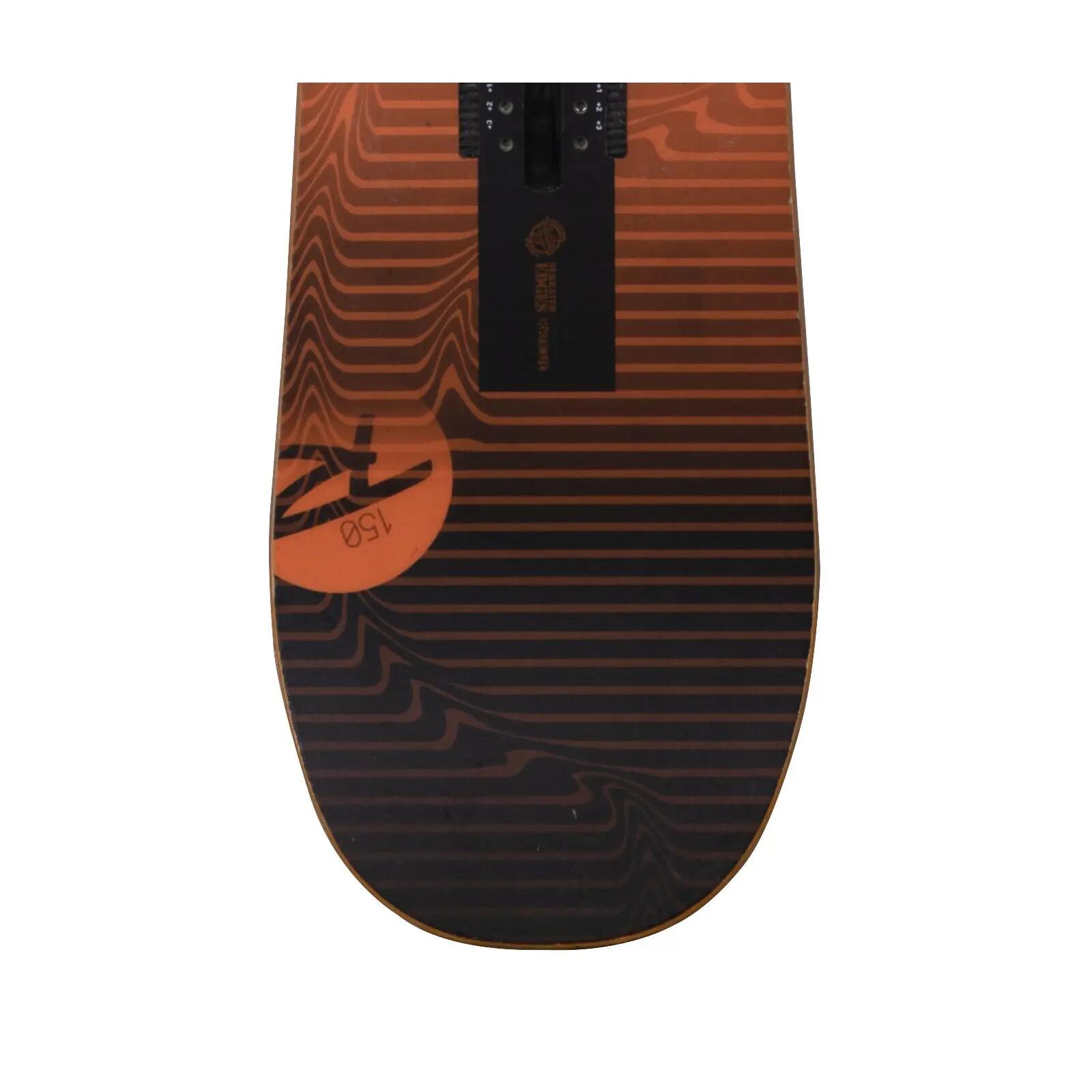 RECONDITIONNE - Snowboard Rossignol Exp 3 + Fixations Coque 4/5