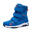 Chaussures d'hiver enfant Lofoten imperméables et isolantes Bleu Azur/Orange