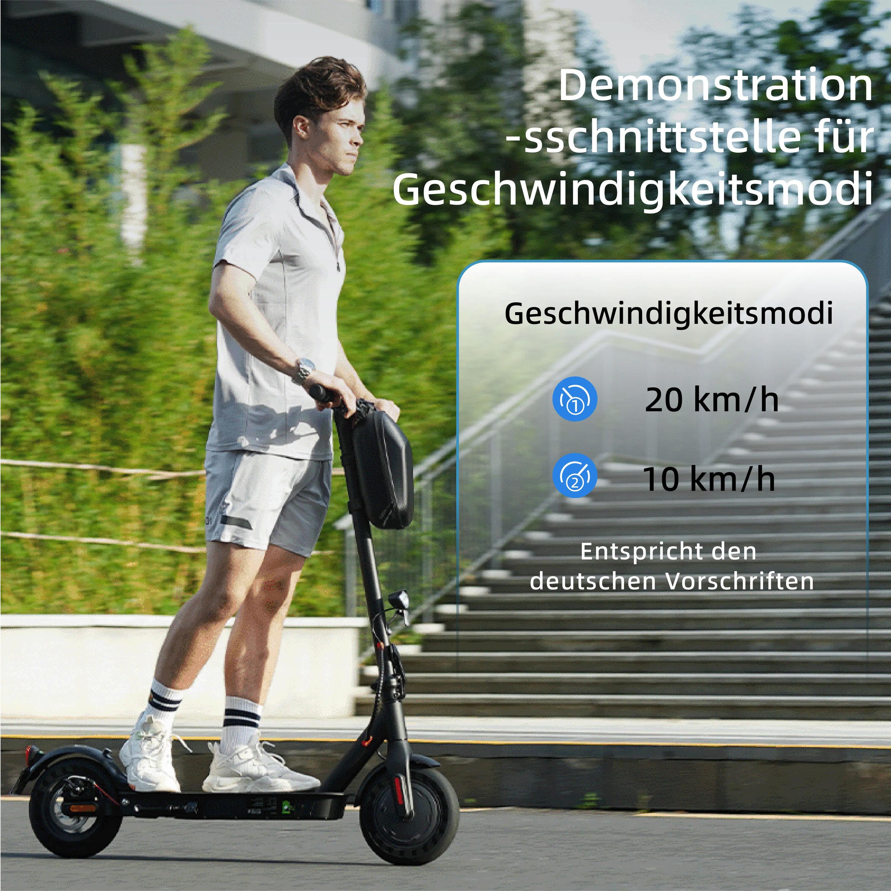 Patinete Eléctrico isinwheel E9TMAX｜Batería 36V10AH｜Neumático 10" 6/7