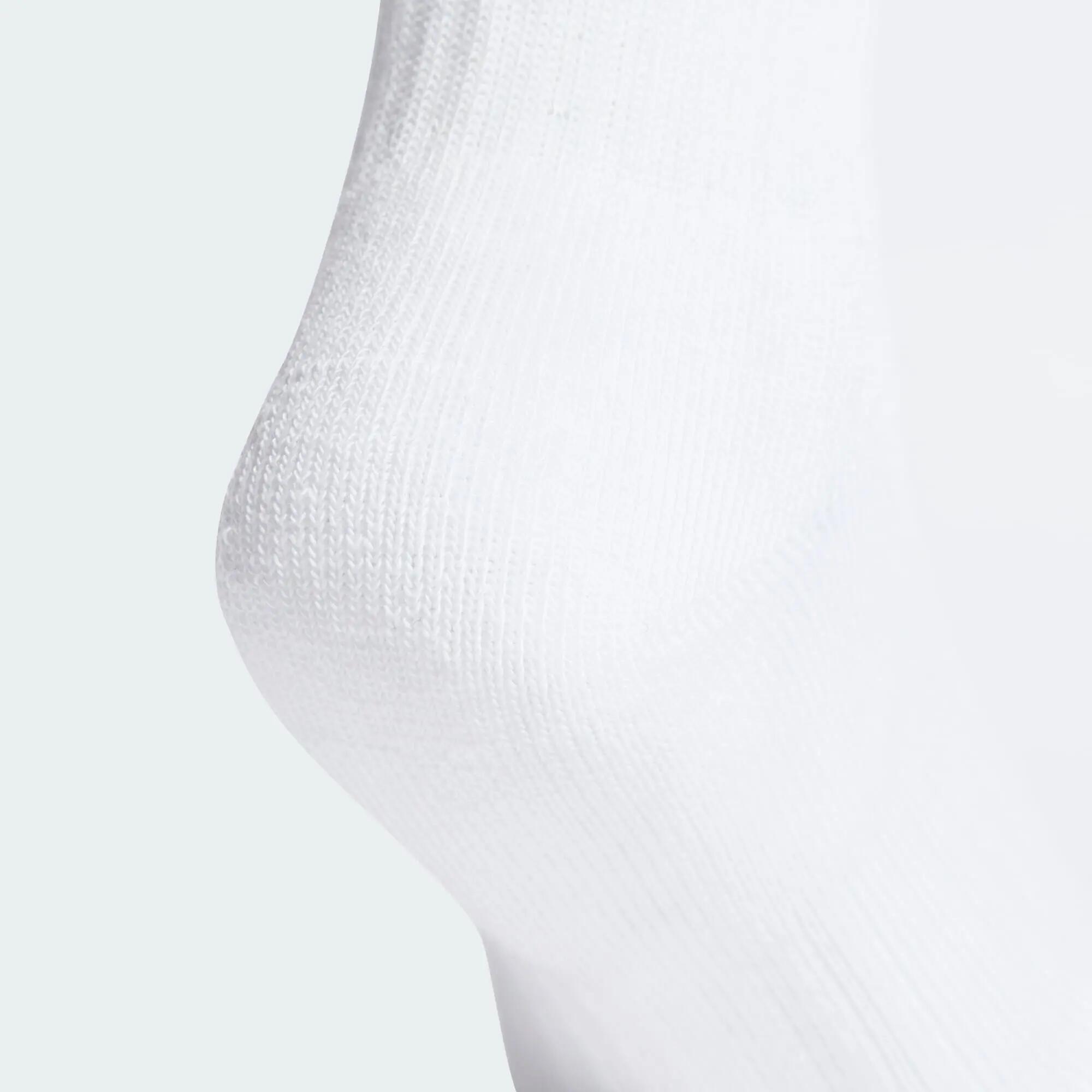 Pack de 3 pares de calcetines clásicos 3-Stripes con amortiguación para niños 3/4