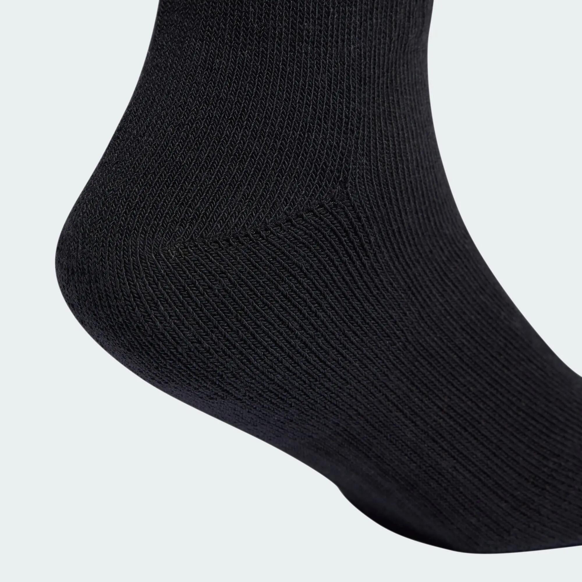 Calzettoni 3-Stripes imbottiti confezione da 3 paia bambini e bambine 3/4