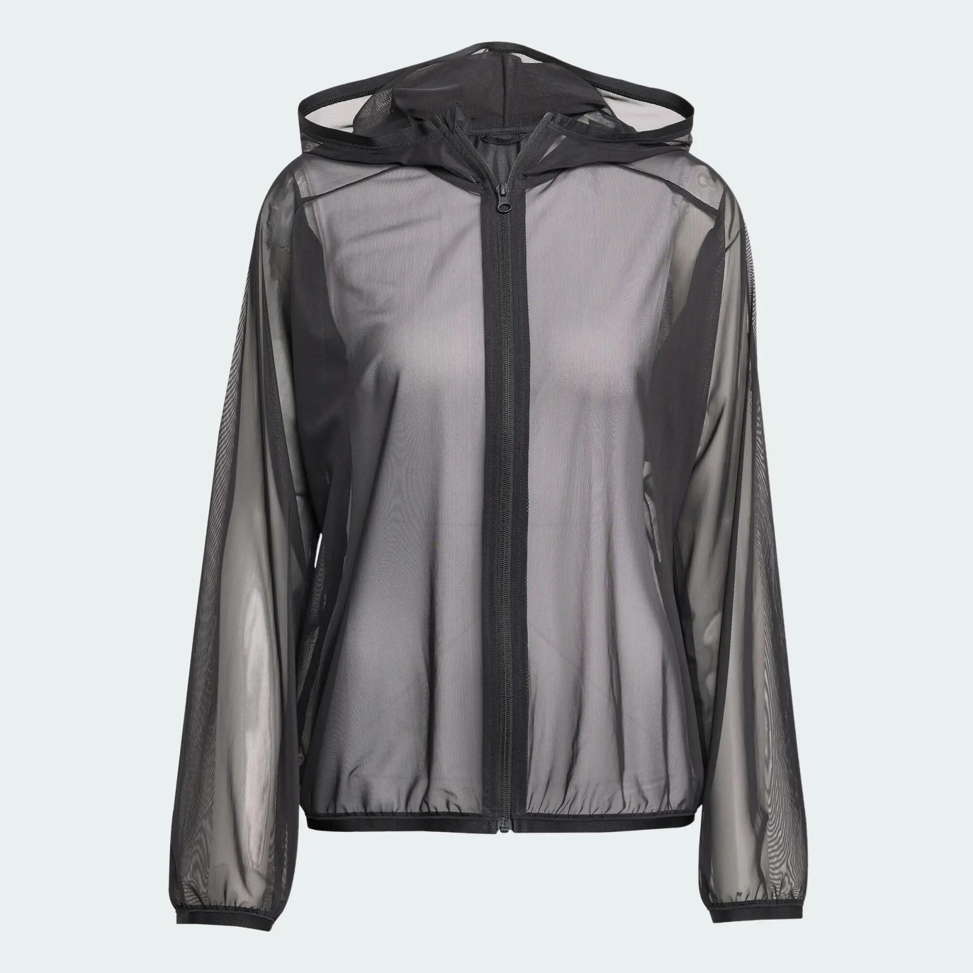 Felpa Soft Lux in mesh con cappuccio e zip integrale 2/7