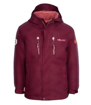 Kinder 3in1 Jacke Lofoten Wasserdicht Marineblau / Französischblau