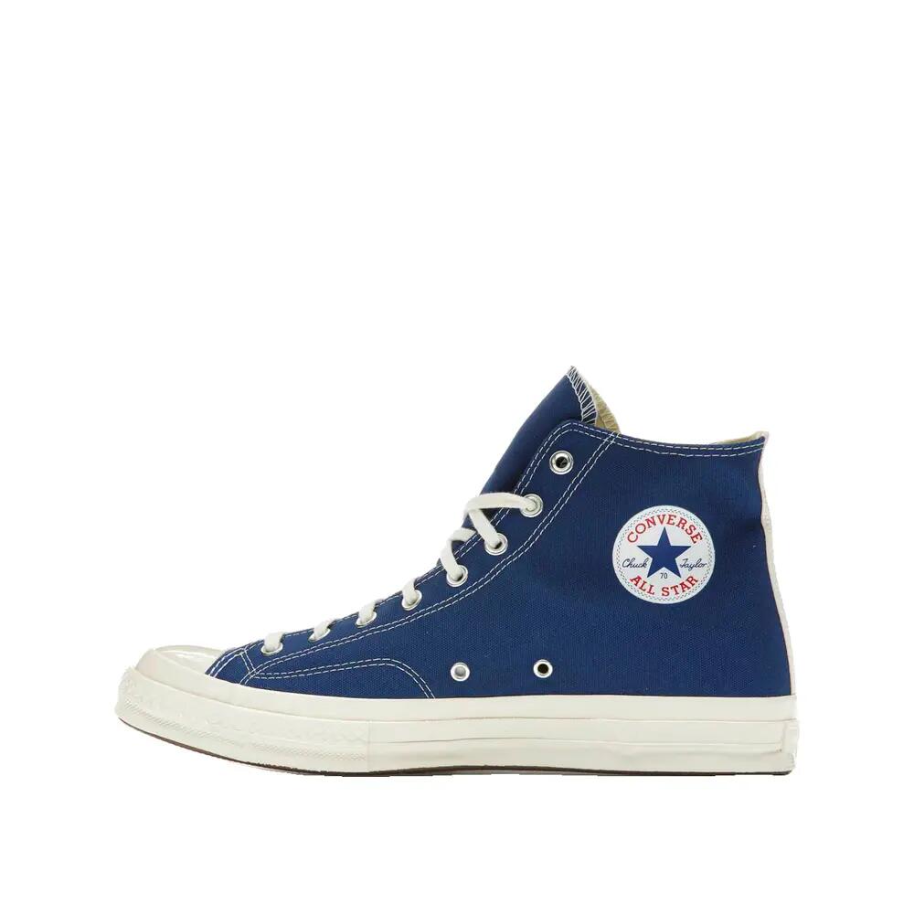 Scarpe  Chuck Taylor All-Star 70s Hi Comme des Garçons Play Blue Quartz 3/4