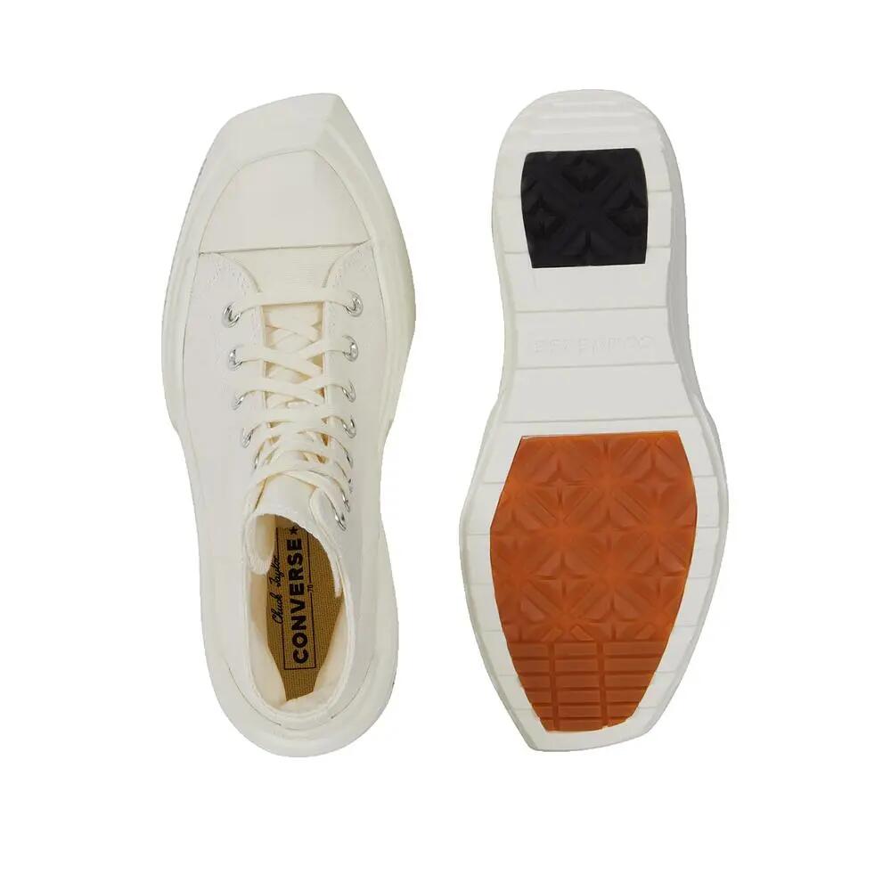 Buty Converse Chuck 70 De Luxe Wedge Białe 3/5