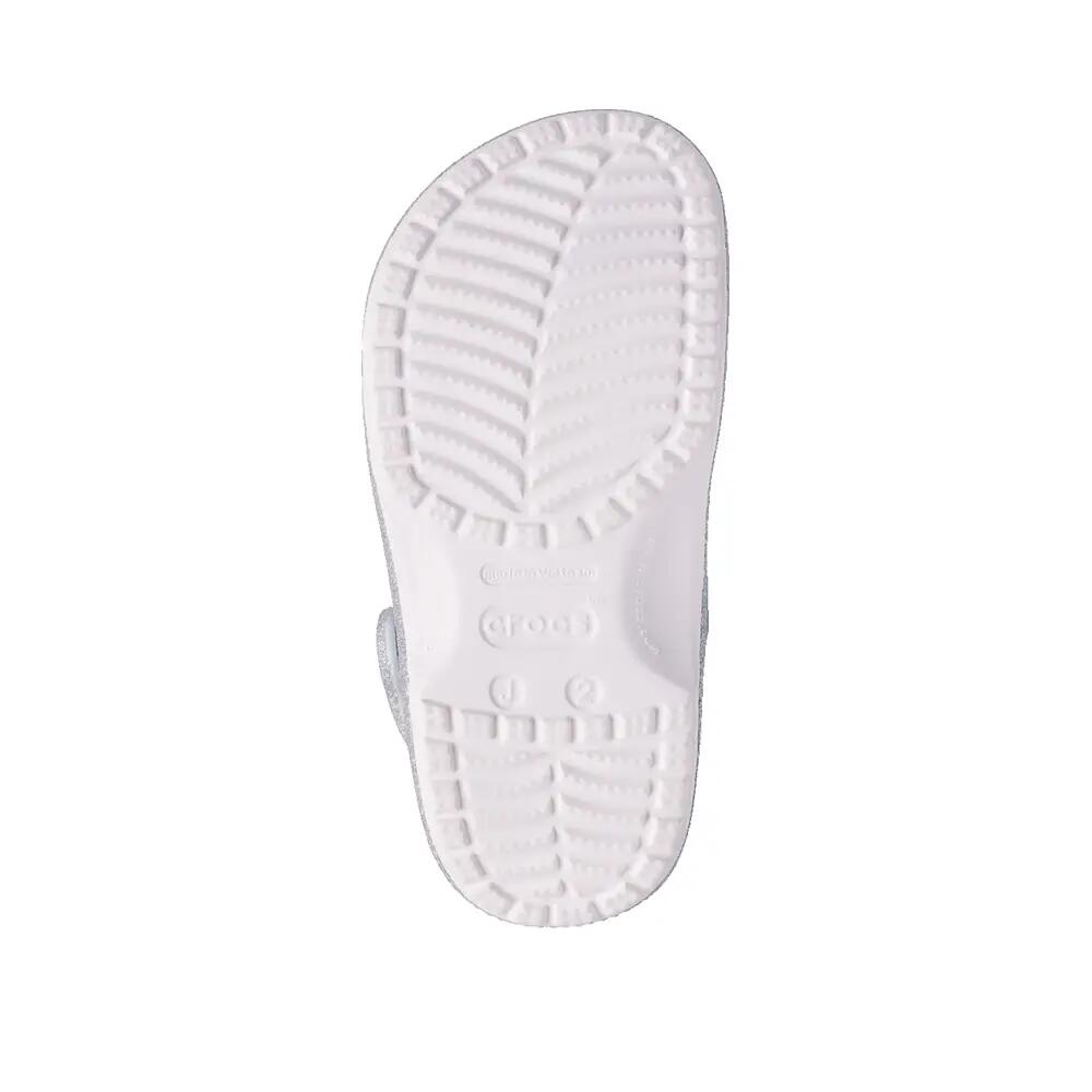 Sabots Crocs Classic Iridescent Glitter Weiß 2/6