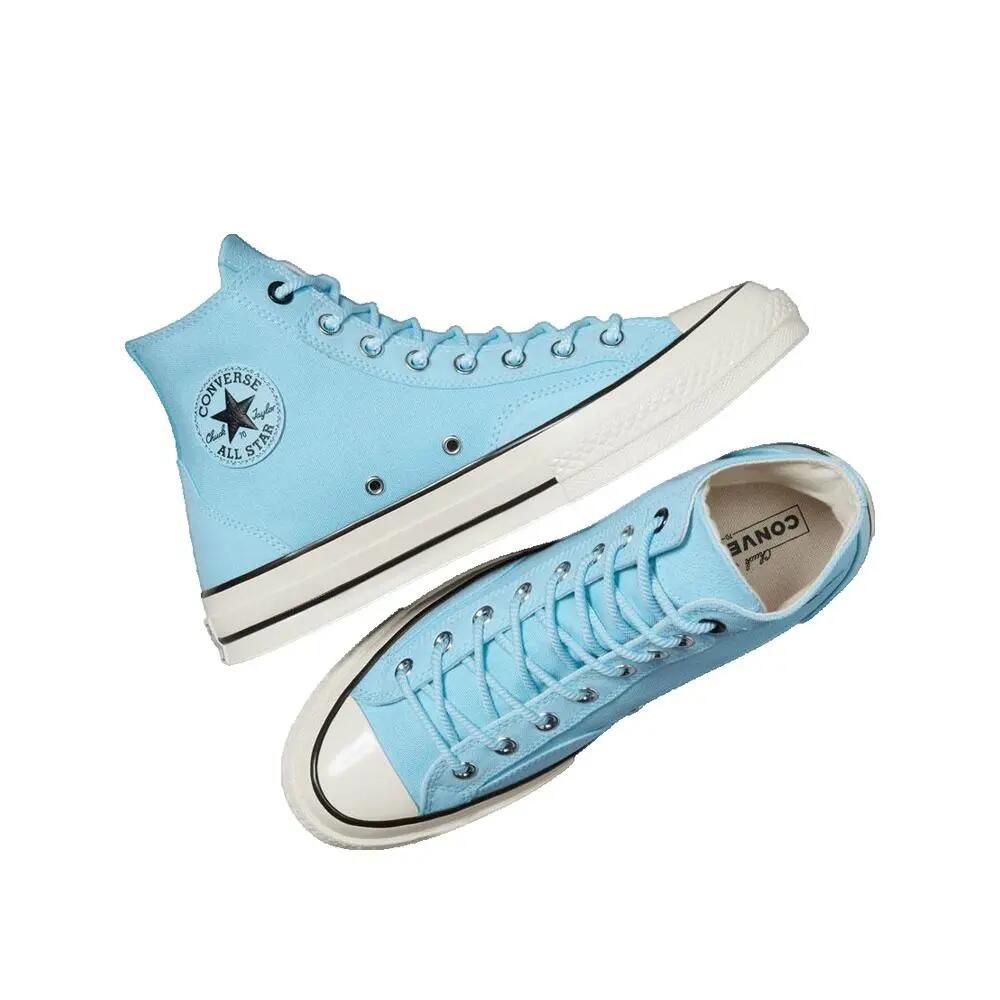 Chaussures Converse Chuck 70 Patch Court Bleu 3/3