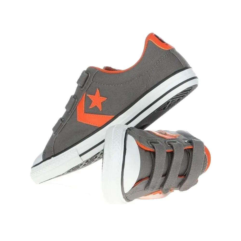 Zapatos Converse Star Player EV3 Gris/Naranja 5/10