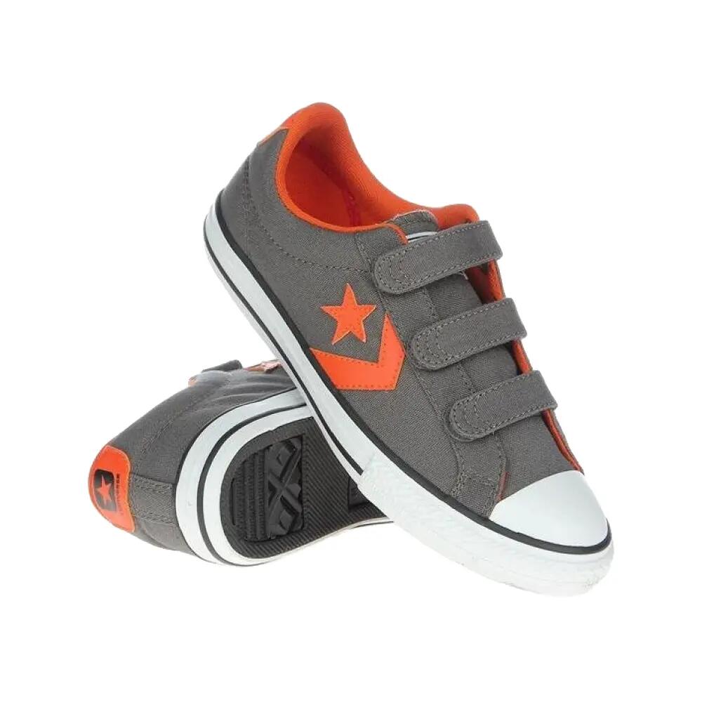 Zapatos Converse Star Player EV3 Gris/Naranja 2/10