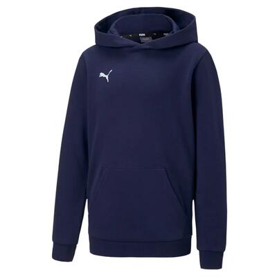 Felpa con cappuccio junior ( fleece) puma verde