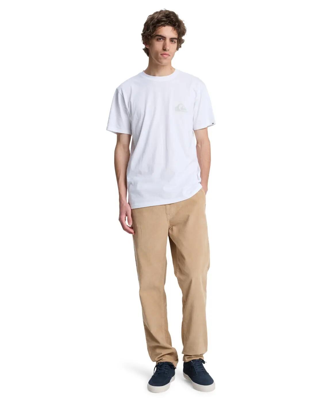 Maglia a maniche corte Quiksilver modello Ev Mini Logo per uomini 3/4