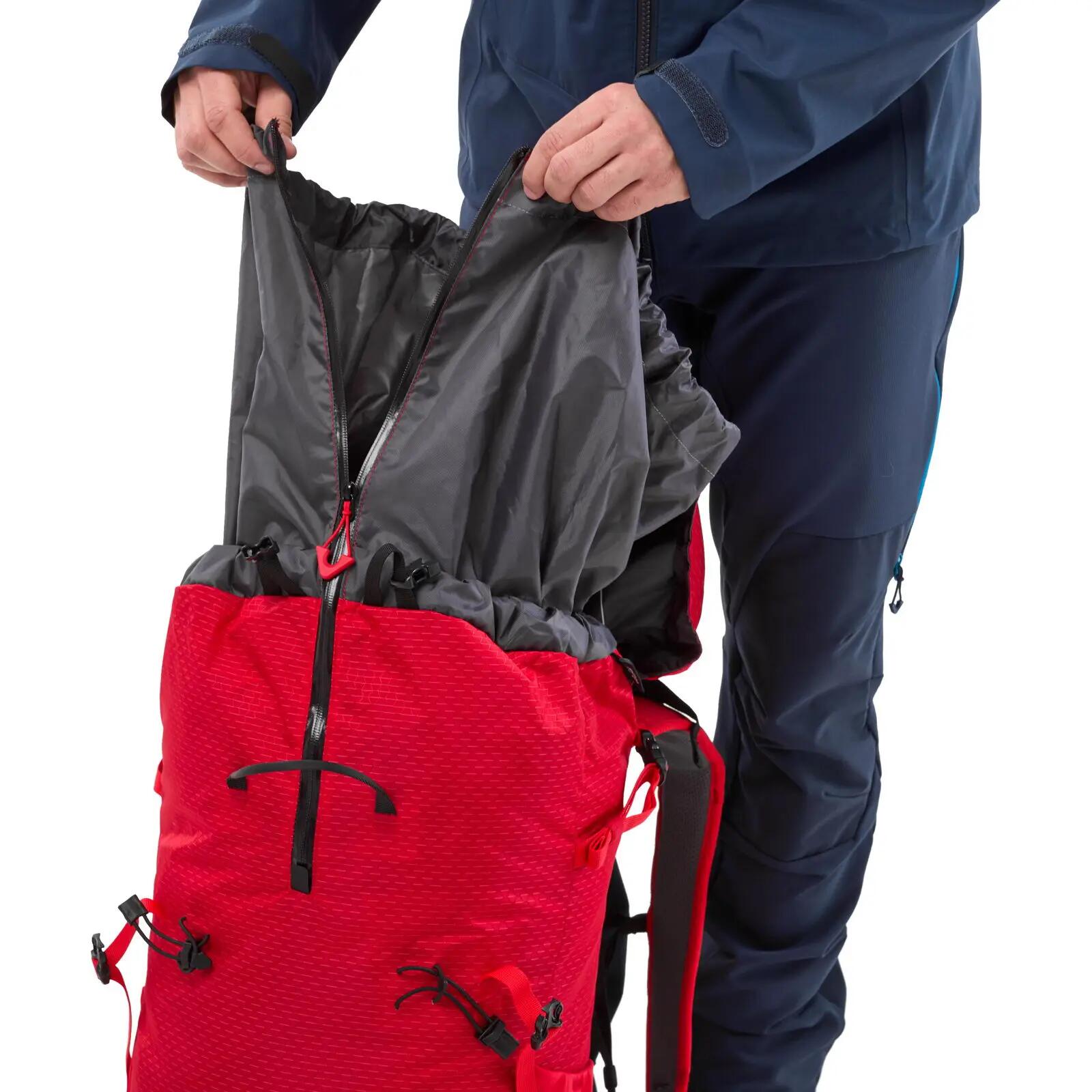 Alpinrucksack Prolighter 60+20 red 3/7
