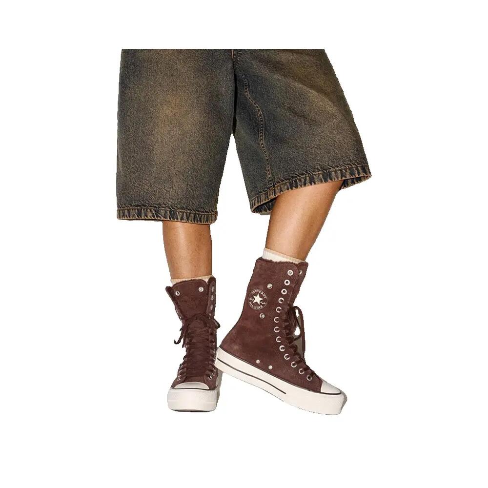 Sneakers Converse Chuck Taylor All Star Fold-Over Lift, Bruin, Uniseks 6/8
