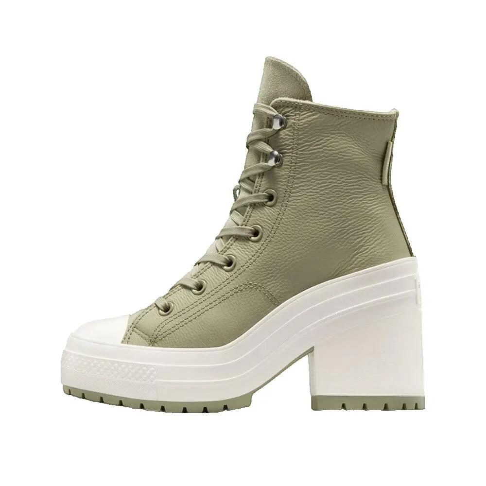Converse Chuck 70 De Luxe Waterproof Platform Shoes Green 2/3