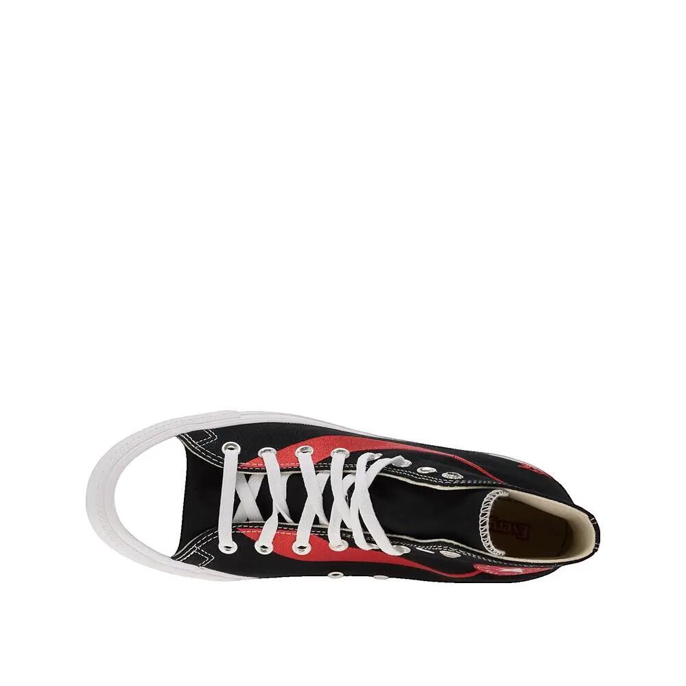 Converse Chuck Taylor All Star Schwarz/Rot Racing/Weiß 3/3