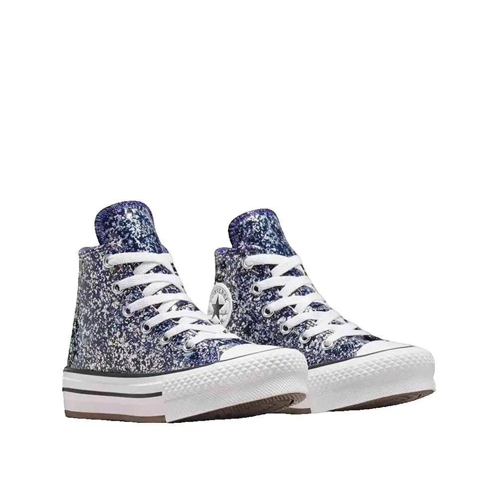 Zapatos Converse Chuck Taylor All Star Eva Lift Azul 3/5